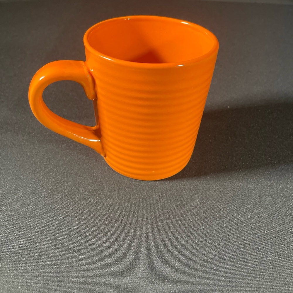 Royal Norfolk Bright Orange 12 oz  Coffee Mug